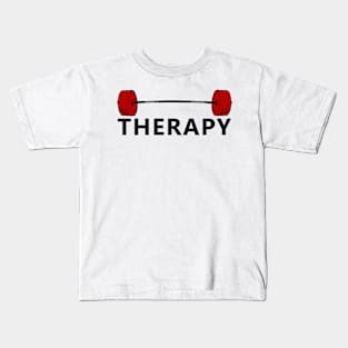 Therapy Lifting is my Therapy Kids T-Shirt